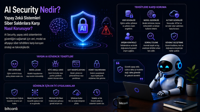 AI Security Nedir? Yapay Zekâ Sistemleri Siber Saldırılara Karşı Nasıl Korunuyor?